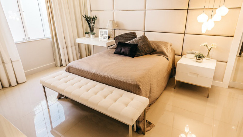 Progetti cozy modern bedroom